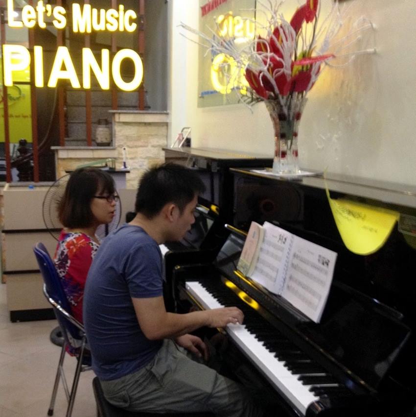 Piano cho người lớn tại Let's Music
